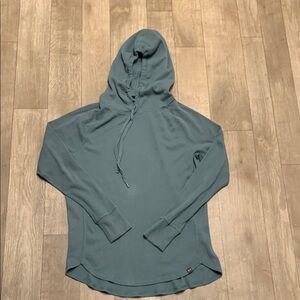 Mens Under‎ Armour Loose Fit Thermal Waffle Knit Drawstring Pullover Hoodie